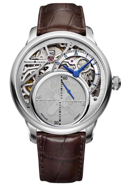 Review Maurice Lacroix MP6558-SS001-096-1 Masterpiece Mysterious Seconds watch replicas - Click Image to Close